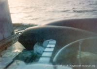 BH7 being moved to The Hovercraft Museum